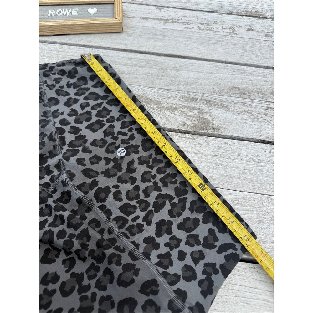 Lululemon Align High-Rise Pant 28" True Leopard Black Multi Size 14 NWT 🖤🐆 - Picture 3 of 5